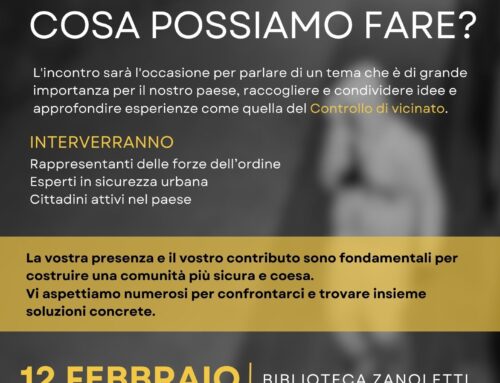 Sicurezza- Cosa Possiamo Fare?
